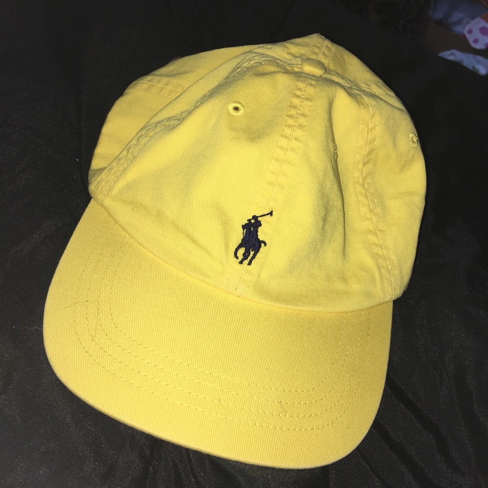 Yellow Polo hat